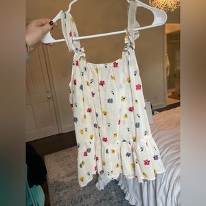 Madewell Ruffle Floral Cami Top